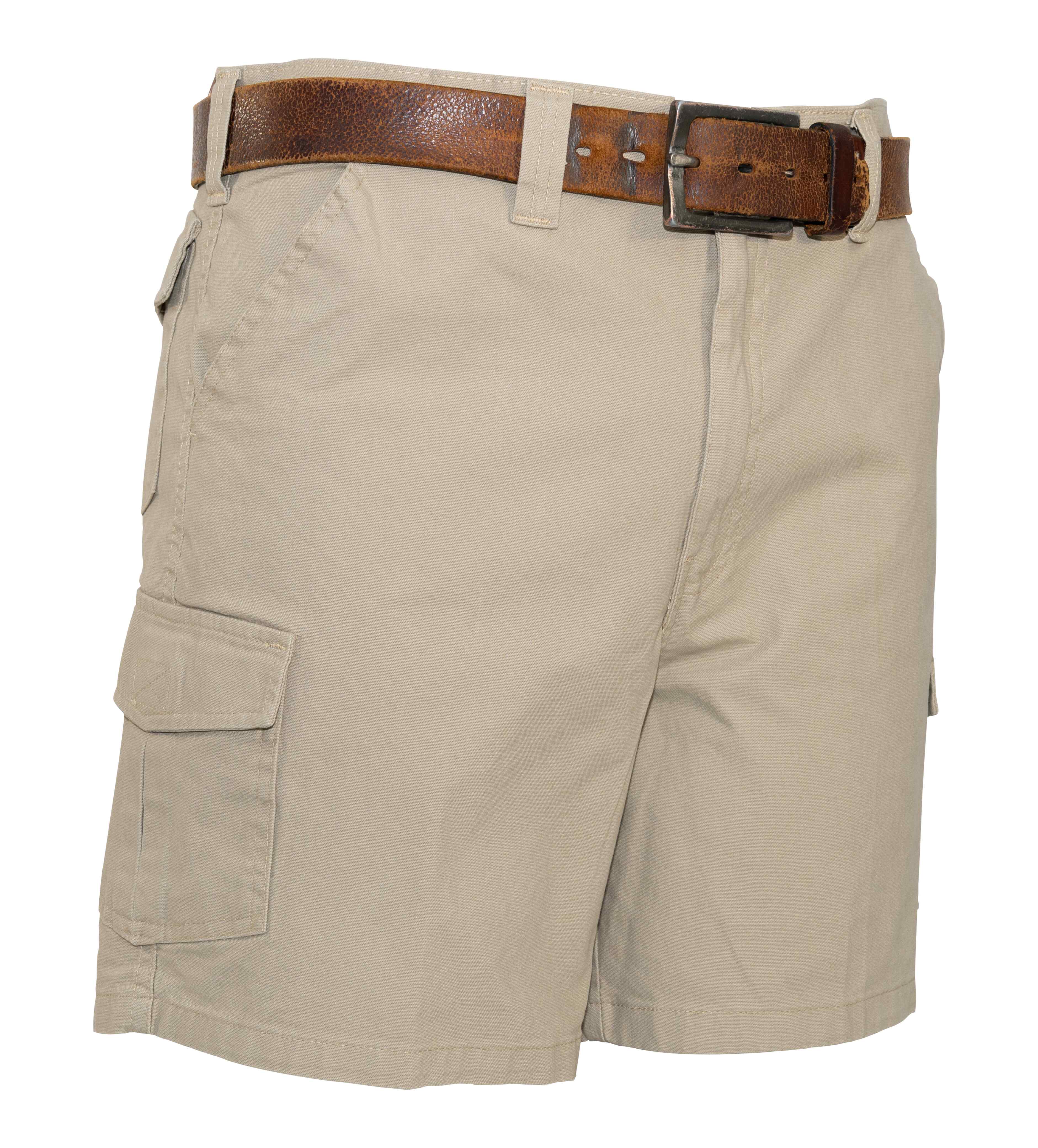 Men's Constructed Waistband Stretch Canvas Mountain Shorts