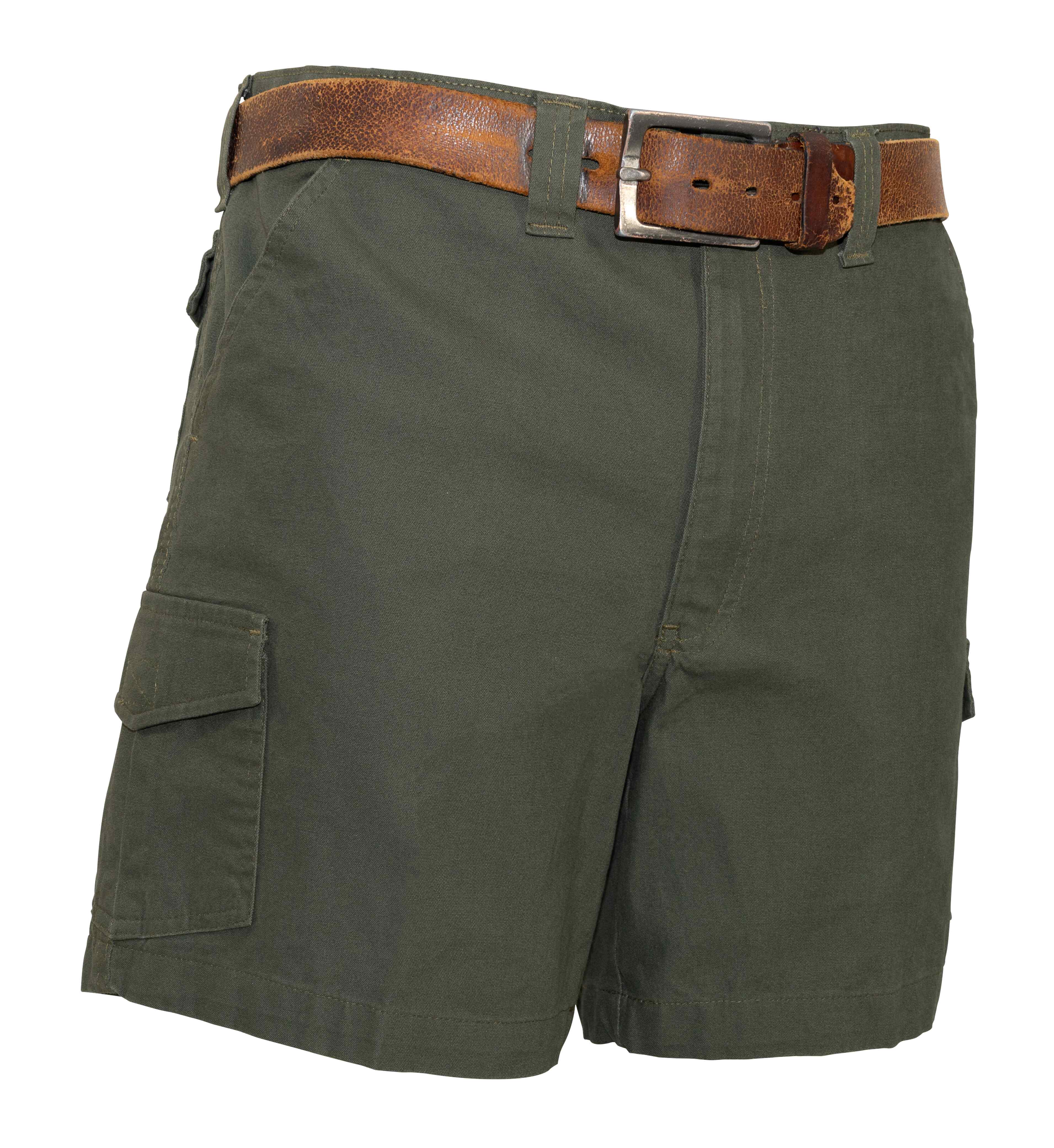 Men's Constructed Waistband Stretch Canvas Mountain Shorts