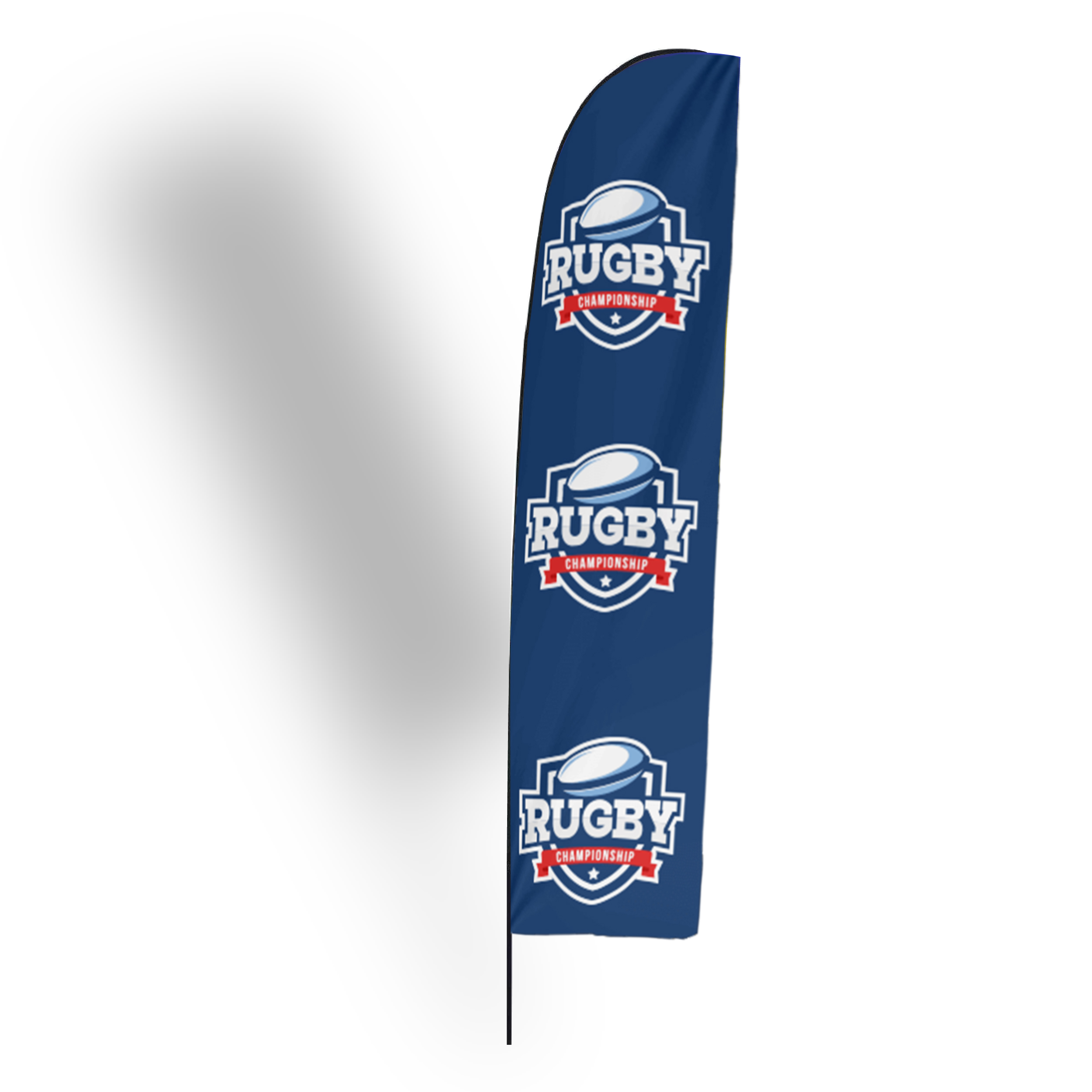 Display fabric Windcheater Banner 4m Single sided, Complete