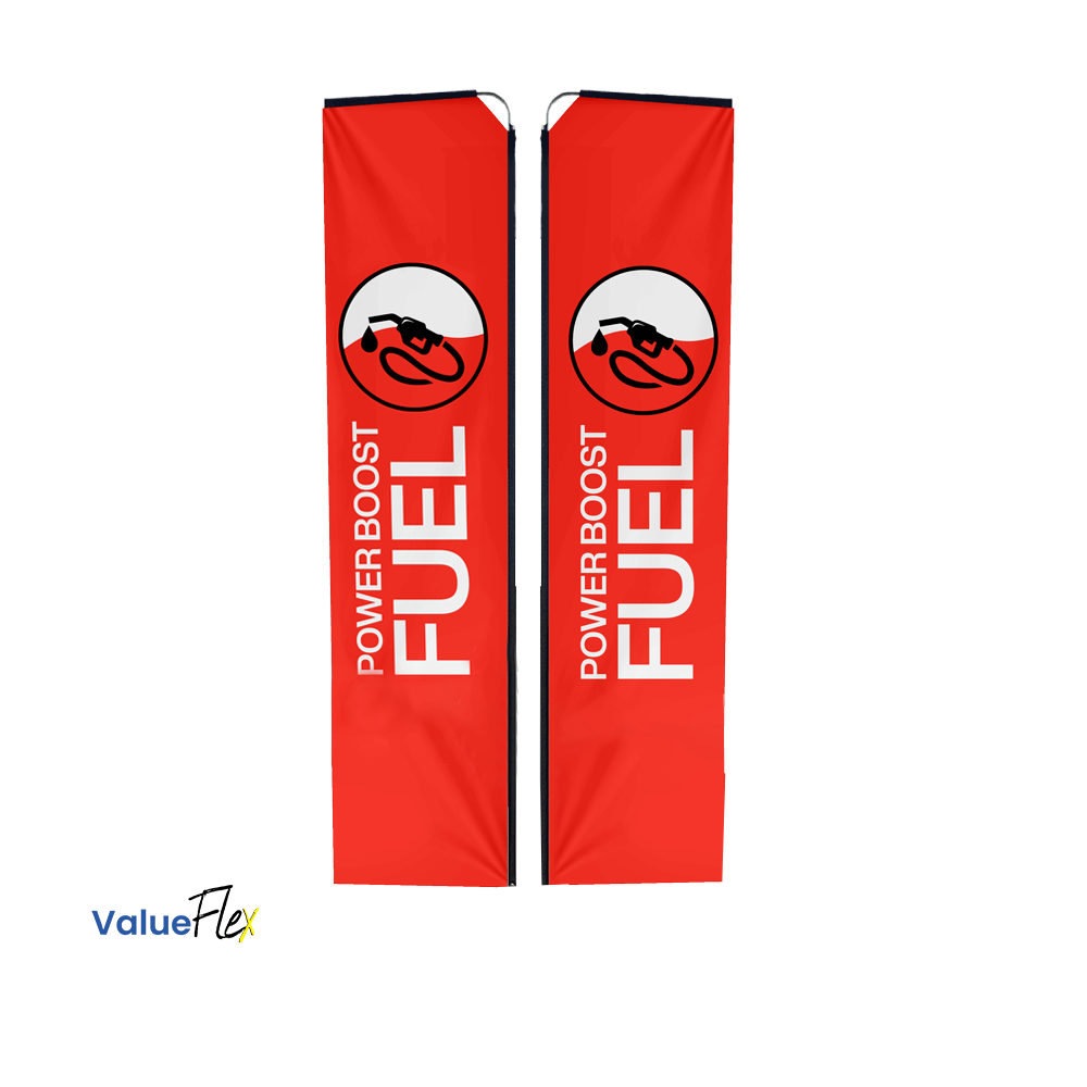 Display fabric Telescopic Banner 4m Double sided, Skin Only