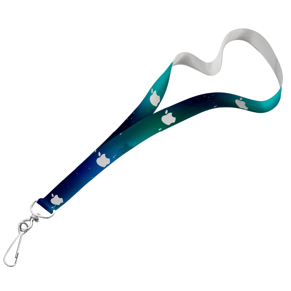 Matte Polyester Lanyard S/Sided Print with Swivel Hook 15 x 950mm