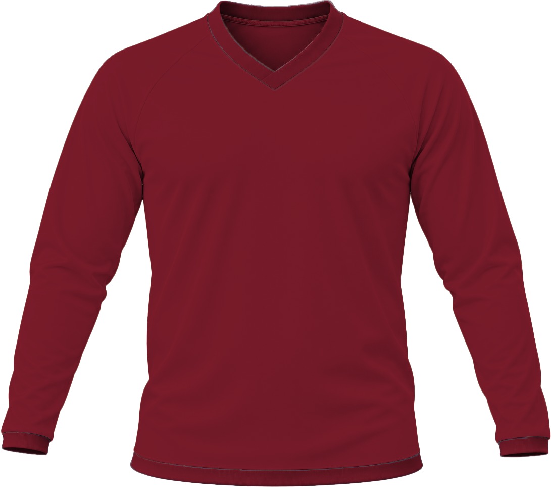 +27 Ladies V-Neck T-shirt, Raglan Long Sleeve, Reverse Birdseye