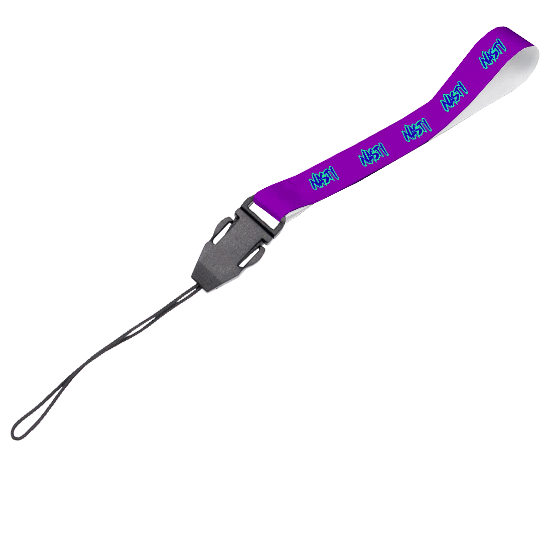 Satin Wrist Phone Strap S/Sided Print with Cellphone Clip 20 x 340mm