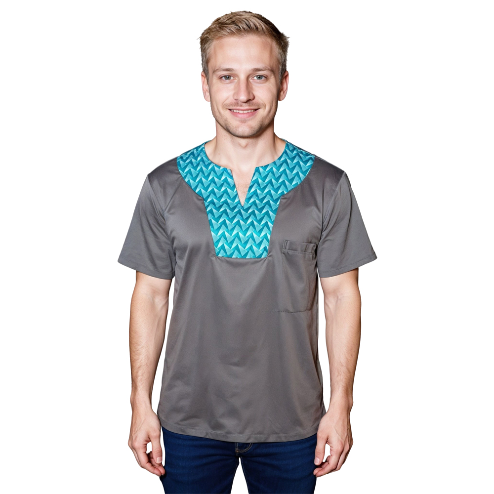 Amhara Shweshwe Scrubs Men's