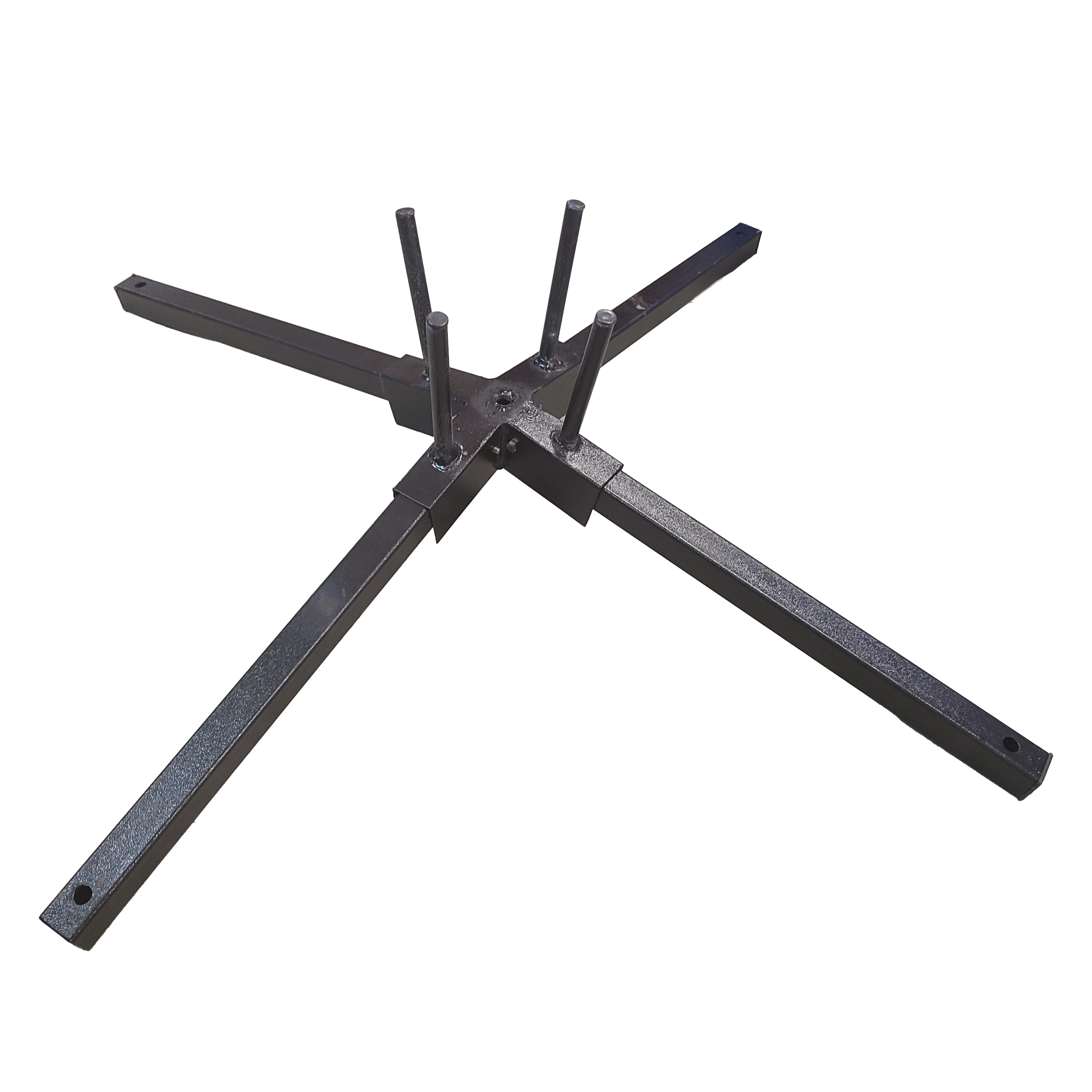 Flag Fountain Cluster Base 4 pole