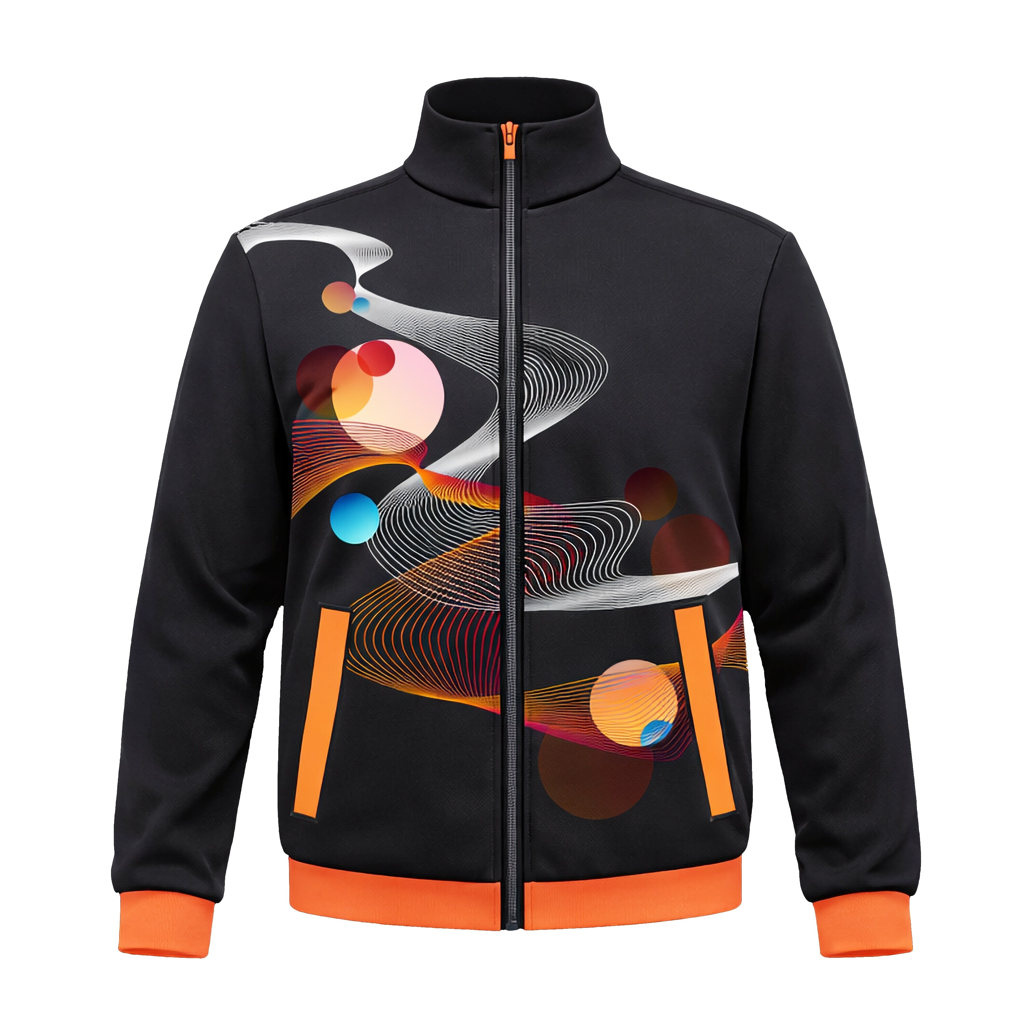 Dye Sublimated Micro Active Tracksuit Jacket