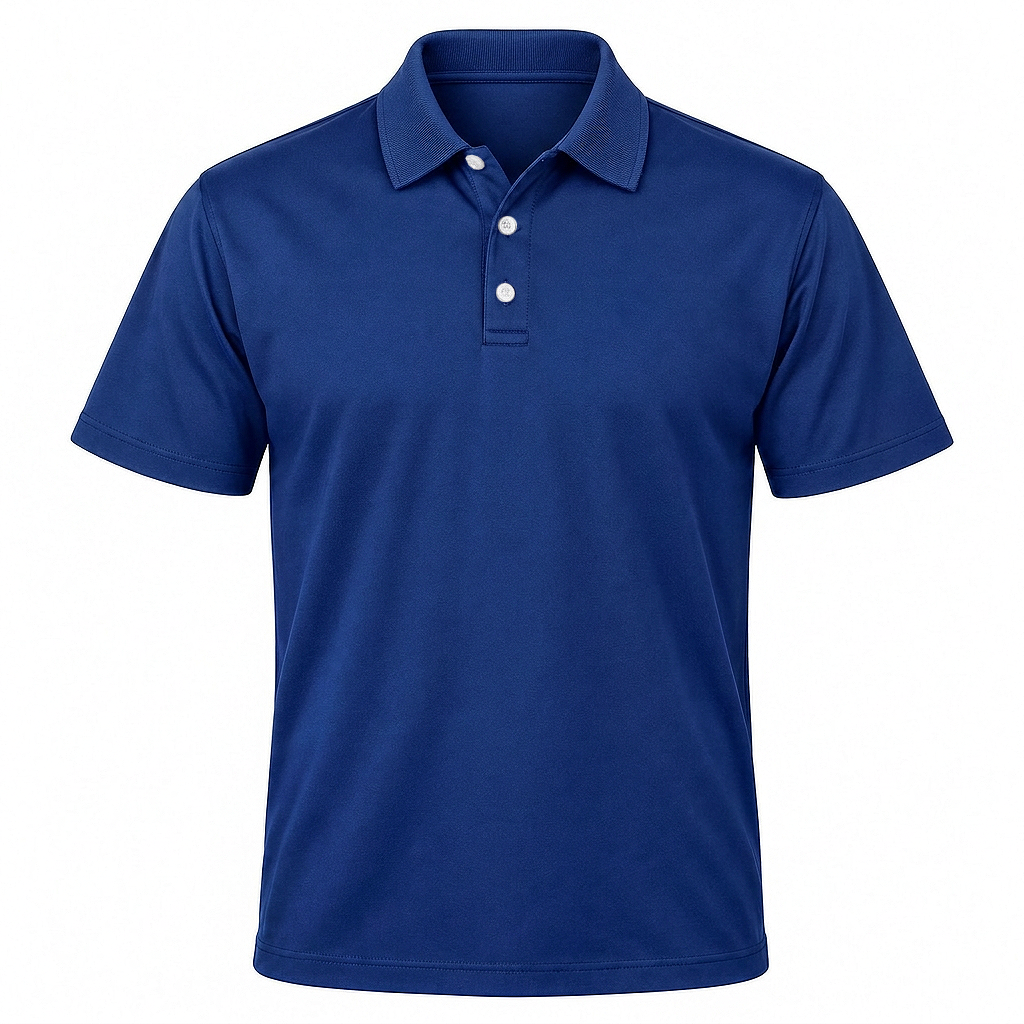 Men's Harvard Golf Shirt, Fitted Short Sleeve, 180g Cotton, Knitted Collar