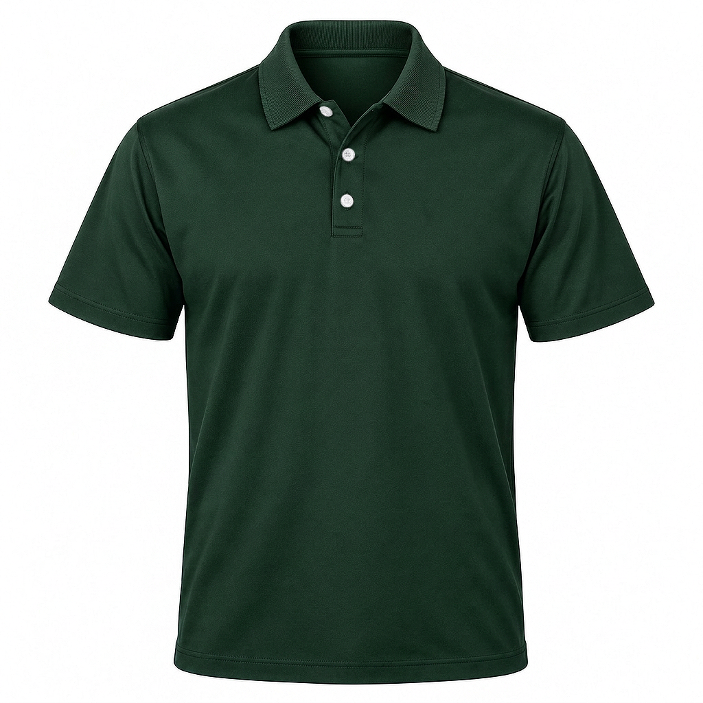 Men's Harvard Golf Shirt, Fitted Short Sleeve, 180g Cotton, Knitted Collar