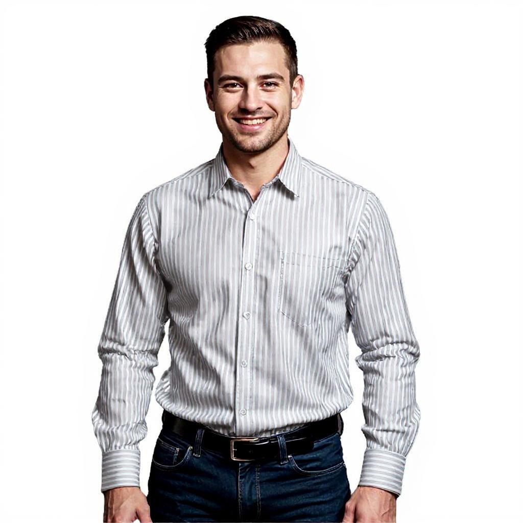Skye Candy Stripe Lounge Shirt Men's