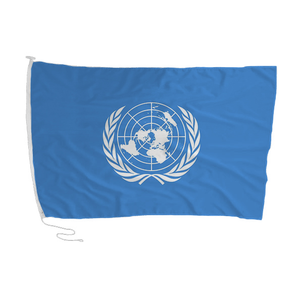 UNITED NATIONS FLAG 90 X 60cm