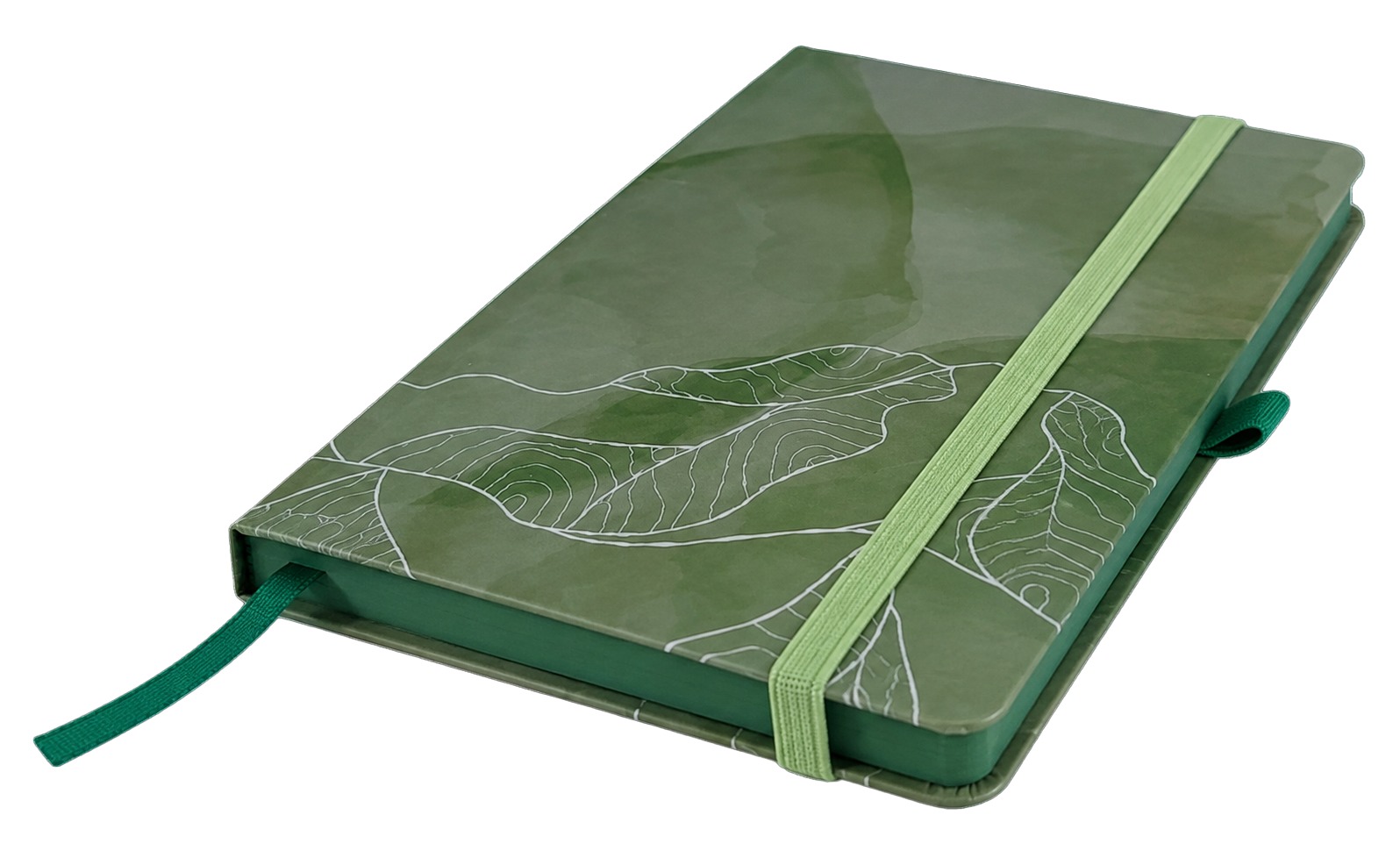 A5 Arden Earth Green Cover Design Notebook