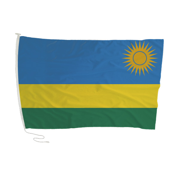 RWANDA FLAG 90 x 60cm