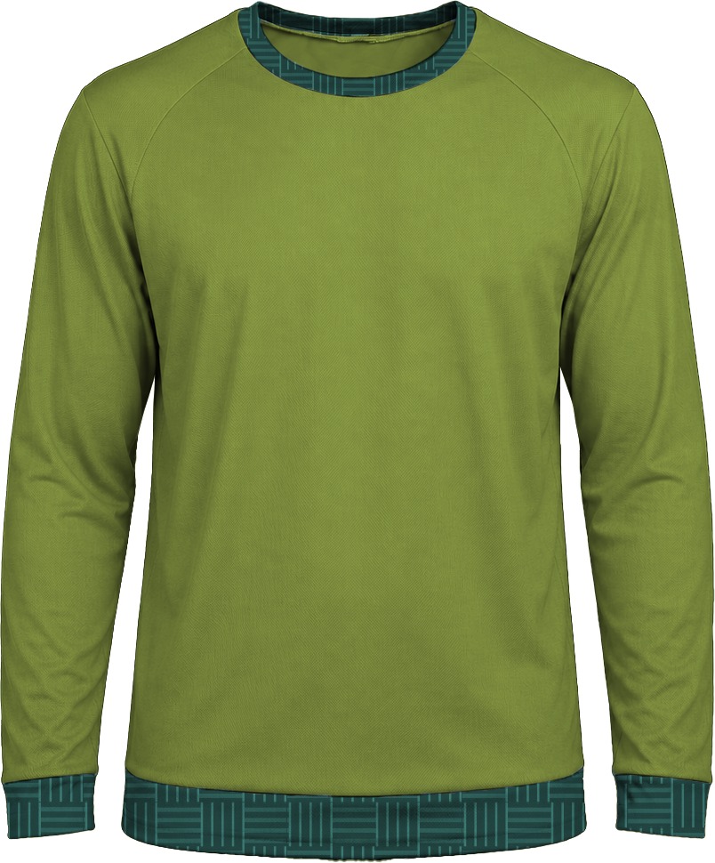 19Ten Ladies Crew Neck T-shirt, Raglan Long Sleeve, Birdseye