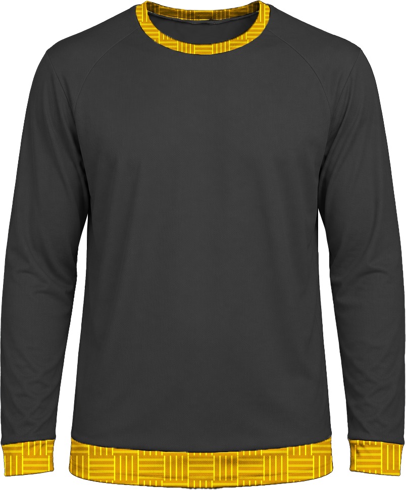 19Ten Ladies Crew Neck T-shirt, Raglan Long Sleeve, Reverse Birdseye