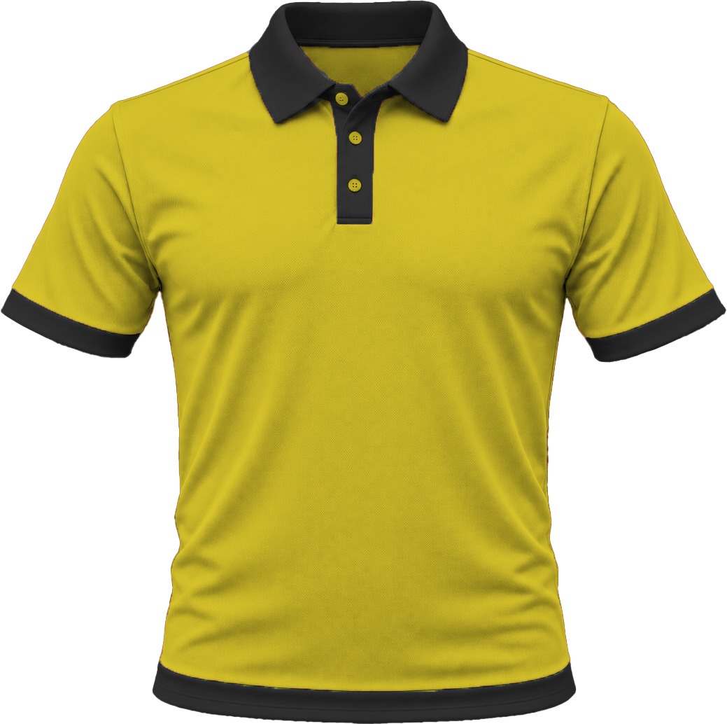 Ringer Kiddies Golf Shirt, Fitted Short Sleeve, Birdseye
