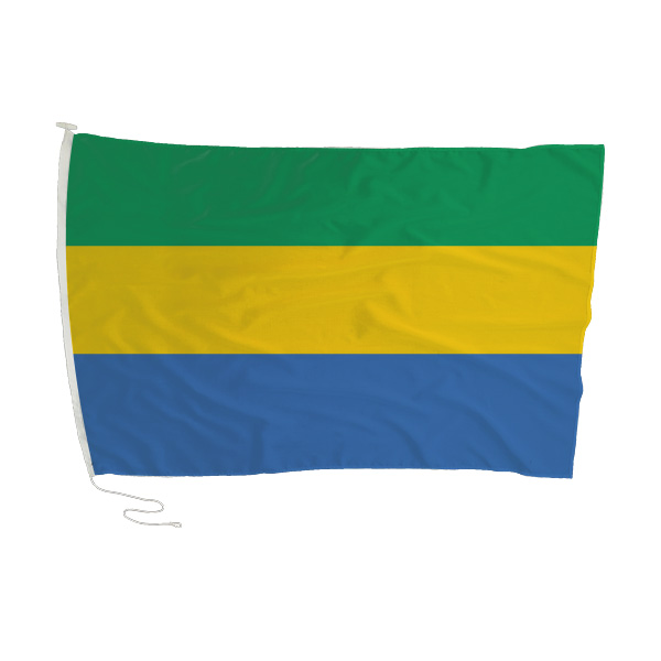 GABON FLAG 135 X 90cm