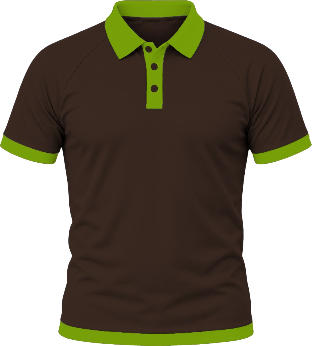 Ringer Unisex Golf Shirt, Raglan Short Sleeve, Reverse Birdseye