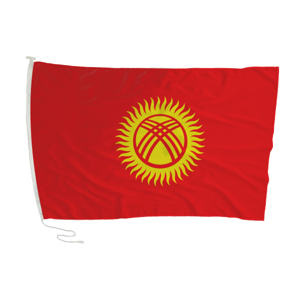 KYRGYSTAN FLAG 180 x 120cm