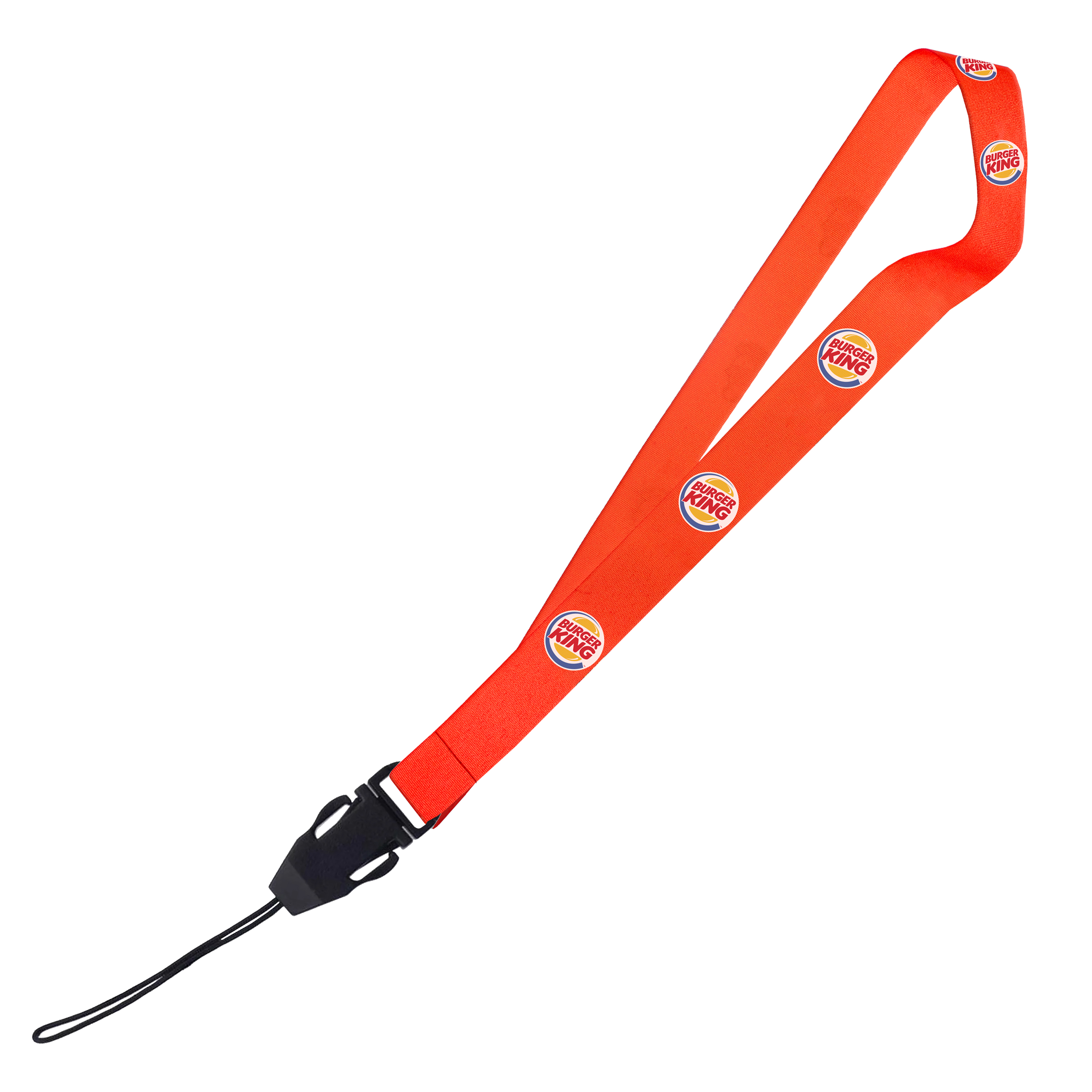 Hi-Viz Lanyard DTF Print S/Sided with Cellphone Clip