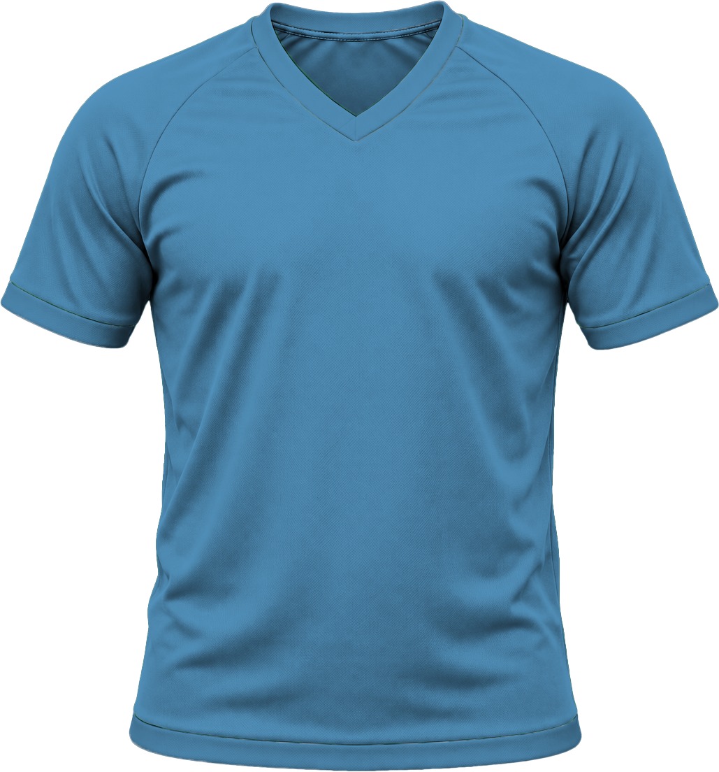 +27 Ladies V-Neck T-shirt, Raglan Short Sleeve, Birdseye