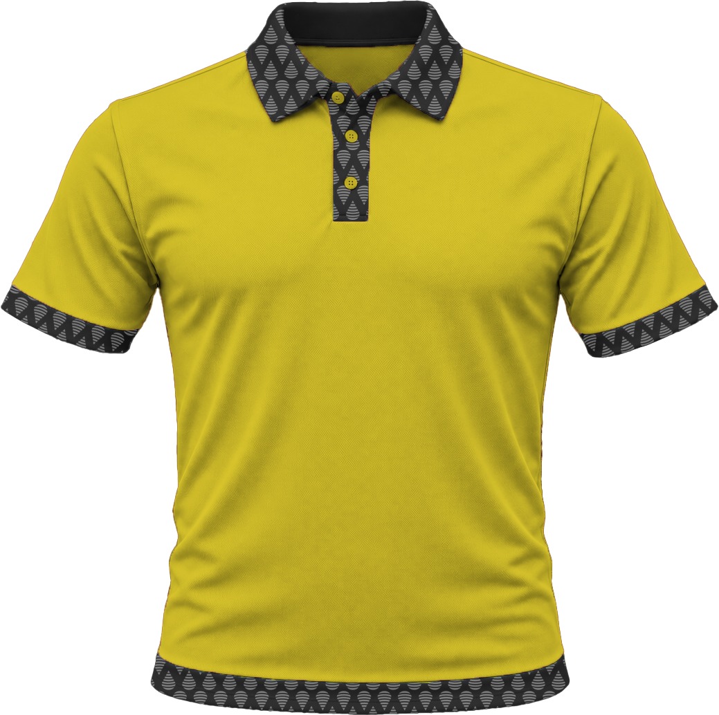 19Ten Kiddies Golf Shirt, Fitted Short Sleeve, Reverse Birdseye