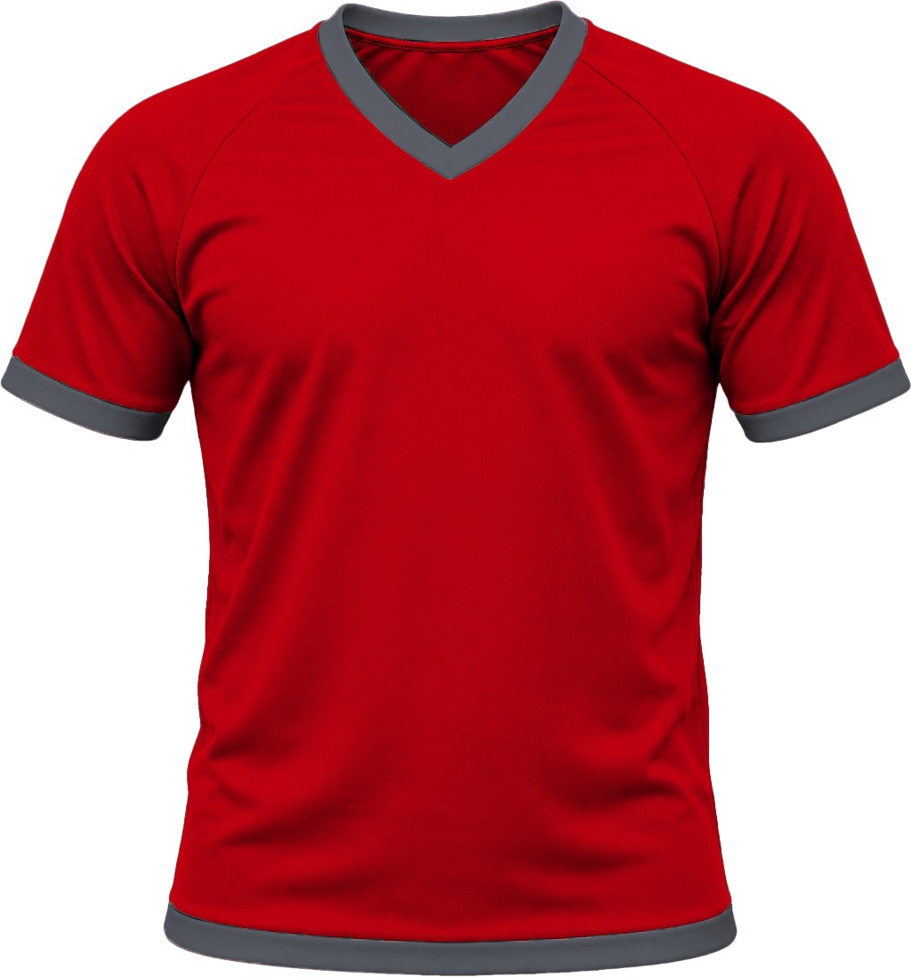 Ringer Ladies V-Neck T-shirt, Raglan Short Sleeve, Reverse Birdseye